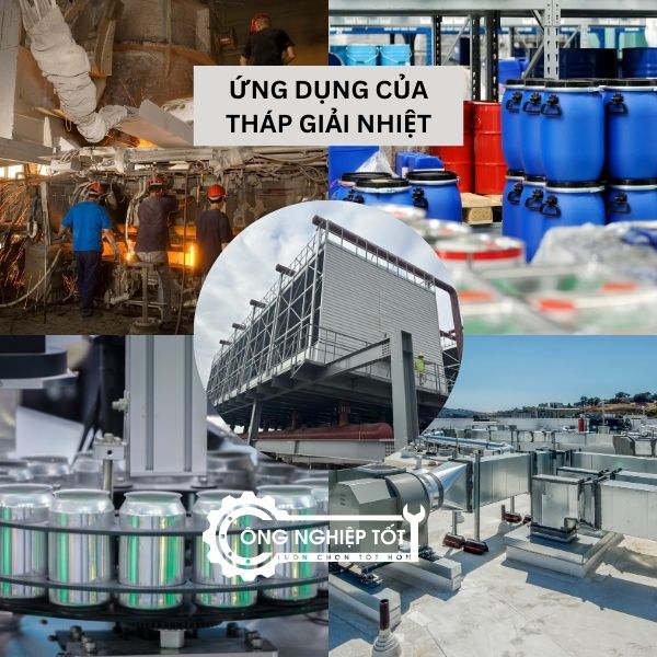 Ứng dụng của tháp giải nhiệt